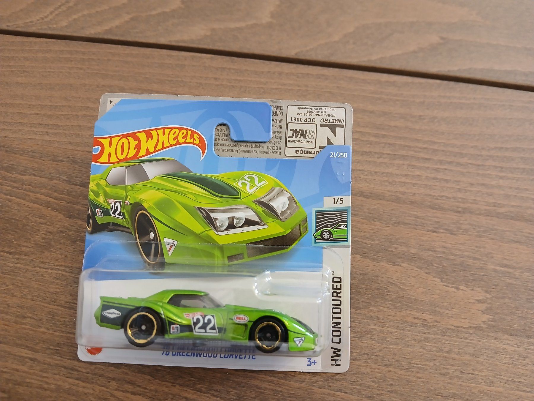 Hot Wheels Modellini d'auto: 1976 Greenwood Corvette – Nuovo e nell'imballaggio originale da Wiedlisbach venduto da Pontiacman93