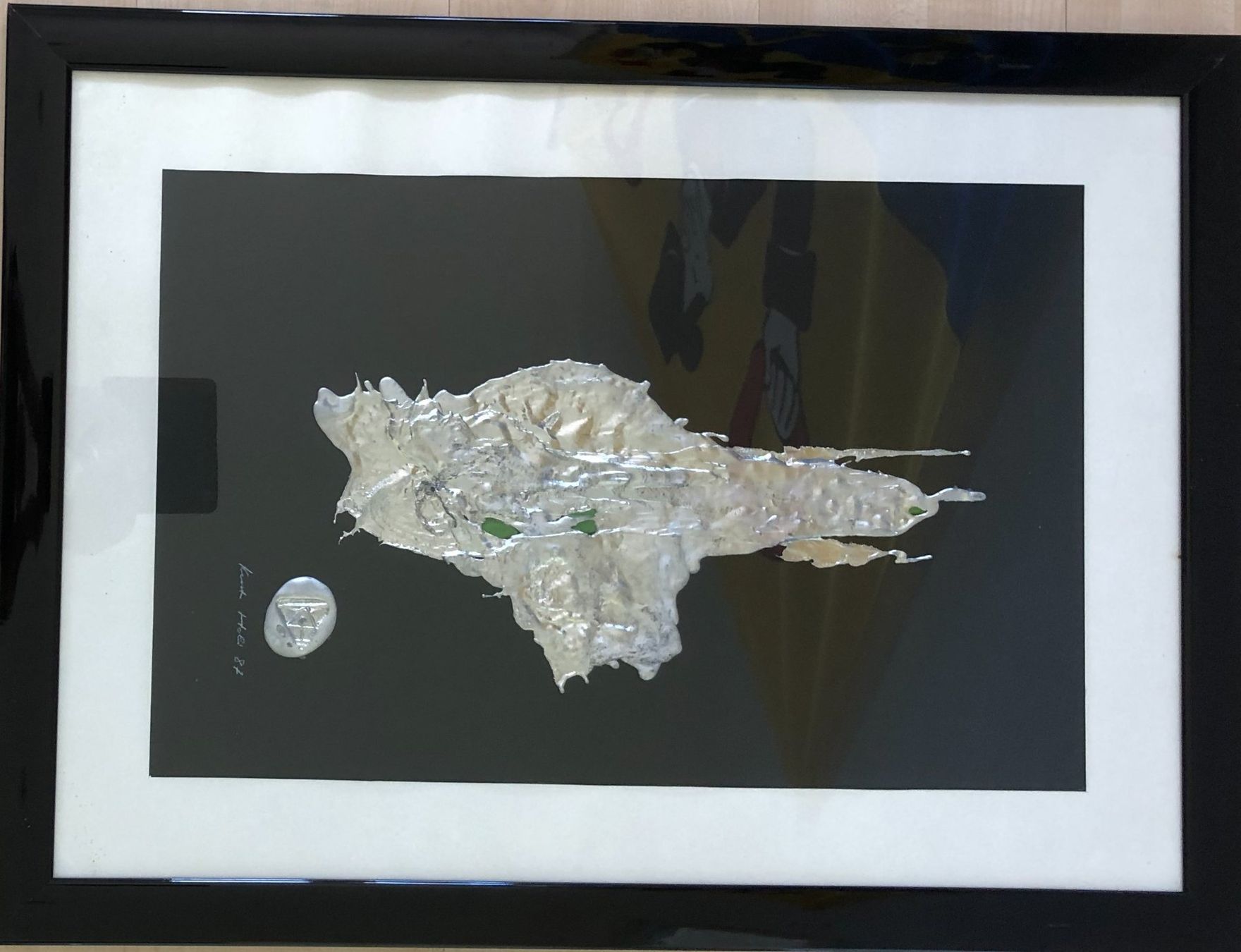 Foto & Immagini: Bild "Metall 2" Bleiguss sign. und dat. Kurt Holi 87 – Usato da Oftringen venduto da the_white_house 7
