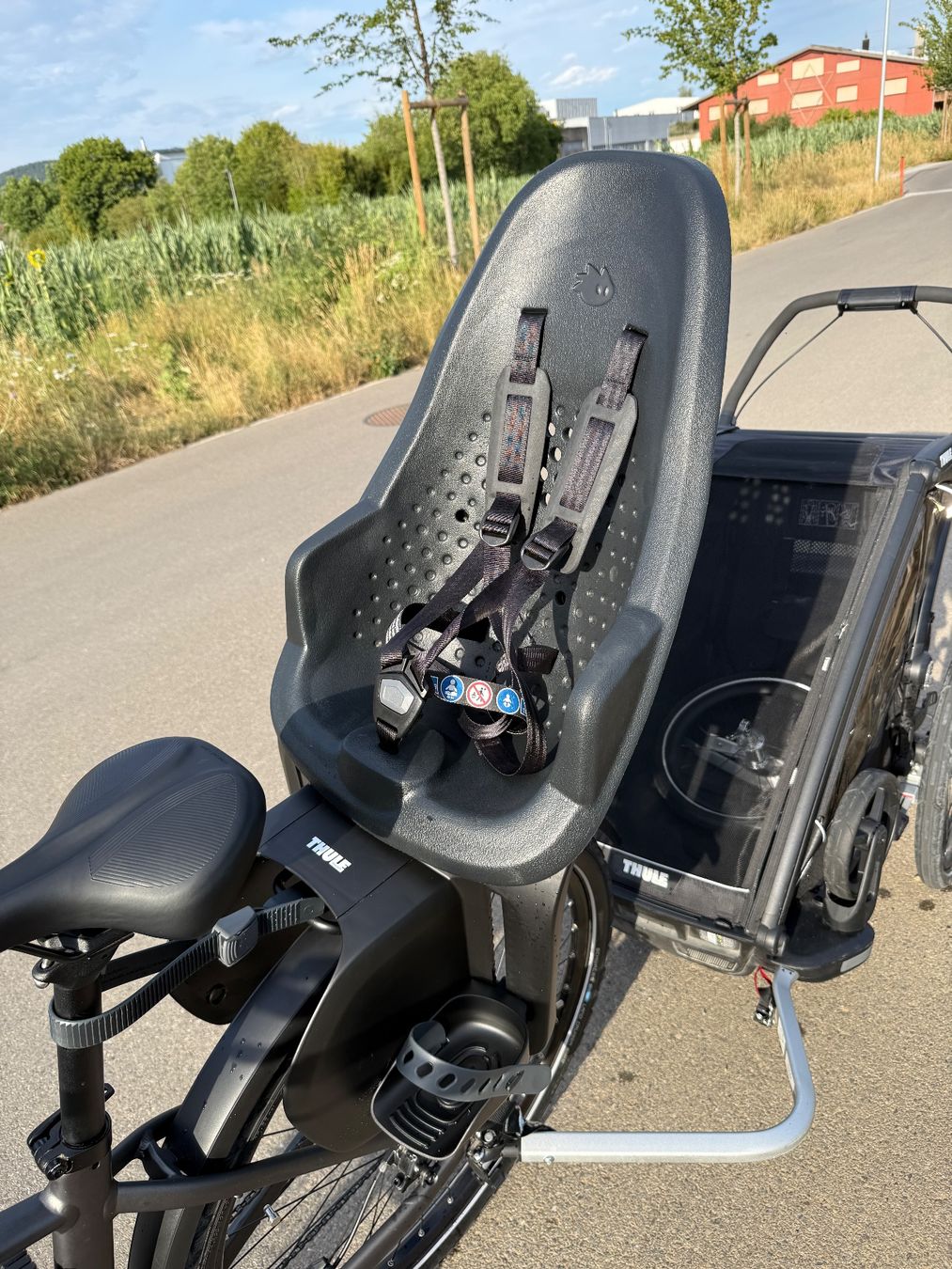 Thule Ersatzteile: Thule Yepp 2 Maxi (wie neu!) – Gebraucht aus Stein am Rhein von ramon1111