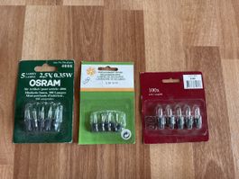 Ersatzbirnchen für Lichterkette 2.5V 
