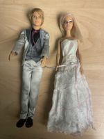 Barbie Braut und Bräutigam Set, Vintage Hochzeits Puppen