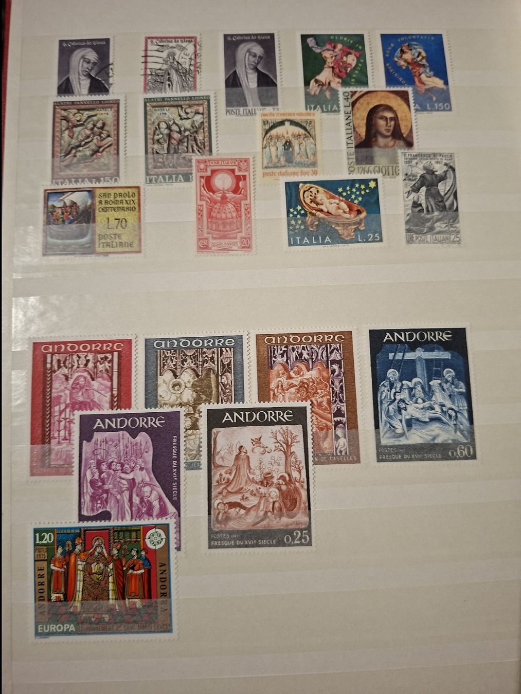 Alle Briefmarken: Grosse Motive Sammlung Glauben / Saage / Kirchlich – Gebraucht aus Balgach von SIMEON27 2