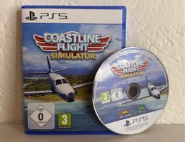 Coastline Flight Simulator PS5 game disc and case