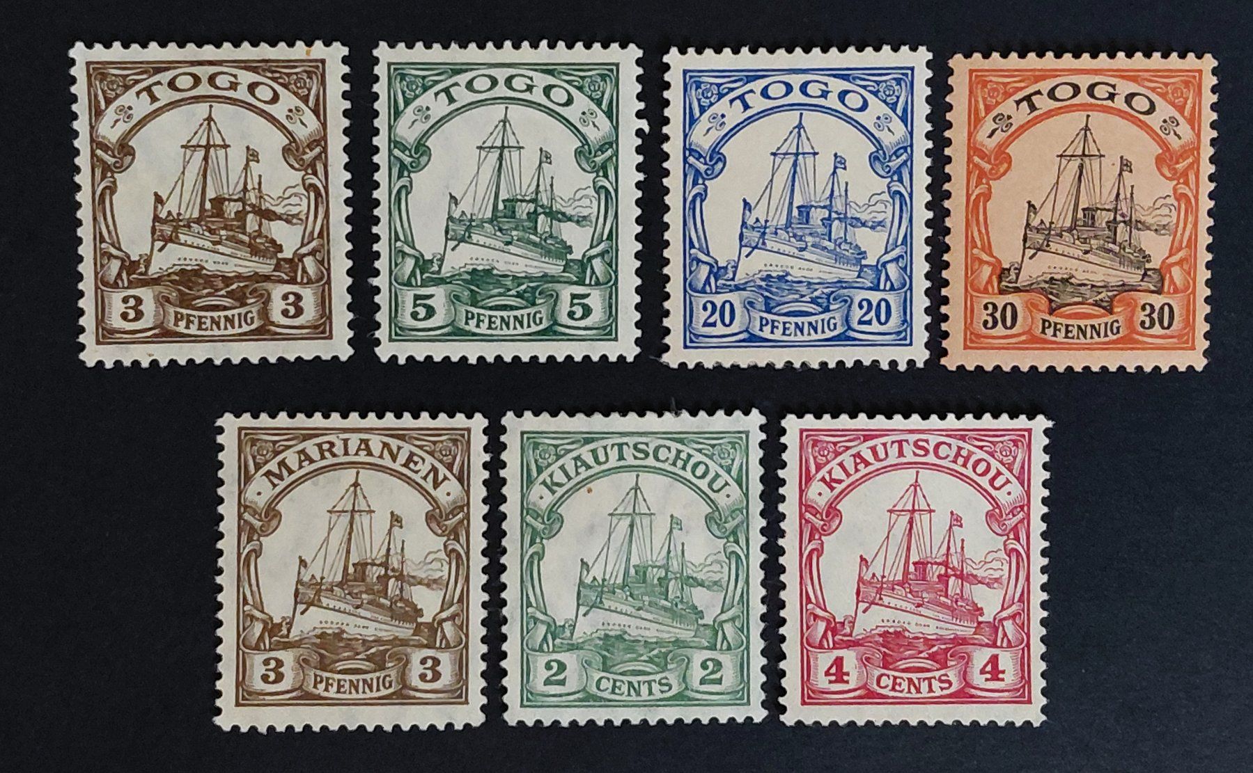 Tous les timbres: Deutsche Kolonien Lot* – Neuf (Voir description) à Luzern par qualifair