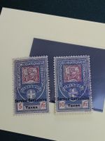 Tax Marken / Obligationen Helvetia 5Fr. 10Fr. 