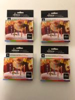 4 Pack Geburtstagskerzen farbige Flammen NUR VERSAND