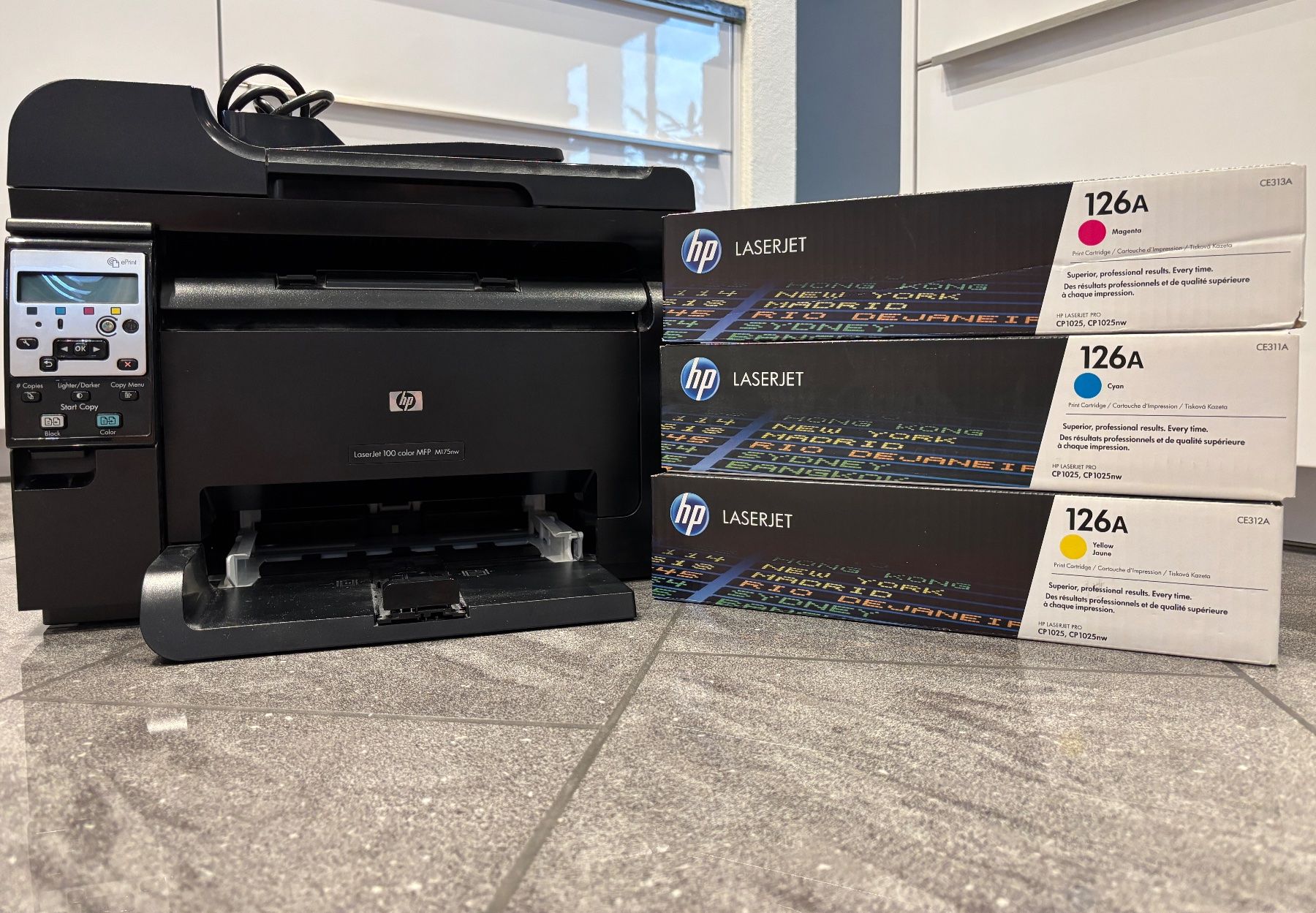 Stampanti: HP LaserJet 100 color MFP M175nw – Usato da Arisdorf venduto da pinguin71