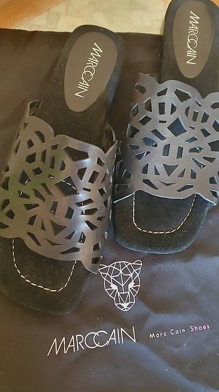 Scarpe da donna: Mules noires MarcCain 41 – Usato da Lausanne venduto da Labeye