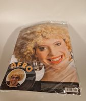 Afro Perücke blond Fasnacht Karneval Party Neu