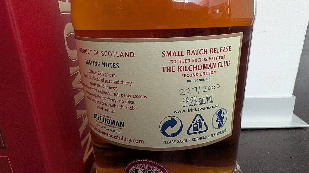 Kilchoman Bevande alcoliche: Whisky Kilchoman 2008 – Nuovo e nell'imballaggio originale da Zürich venduto da Gomilozyt 4