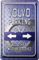 Blechschild - VOLVO PARKING ONLY