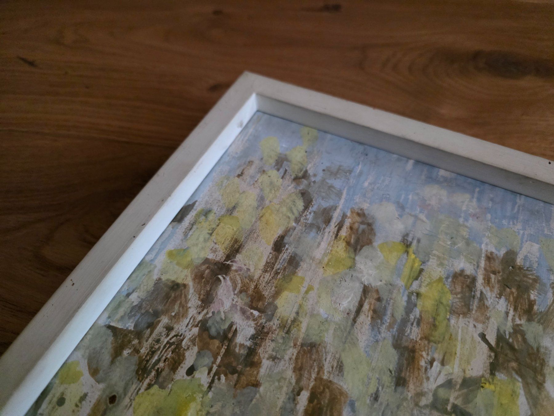 Dipinti: Bild Gemälde Nicolas Jaques 1968 Foret au Printemps – Usato da Walterswil BE venduto da Lonitti 6
