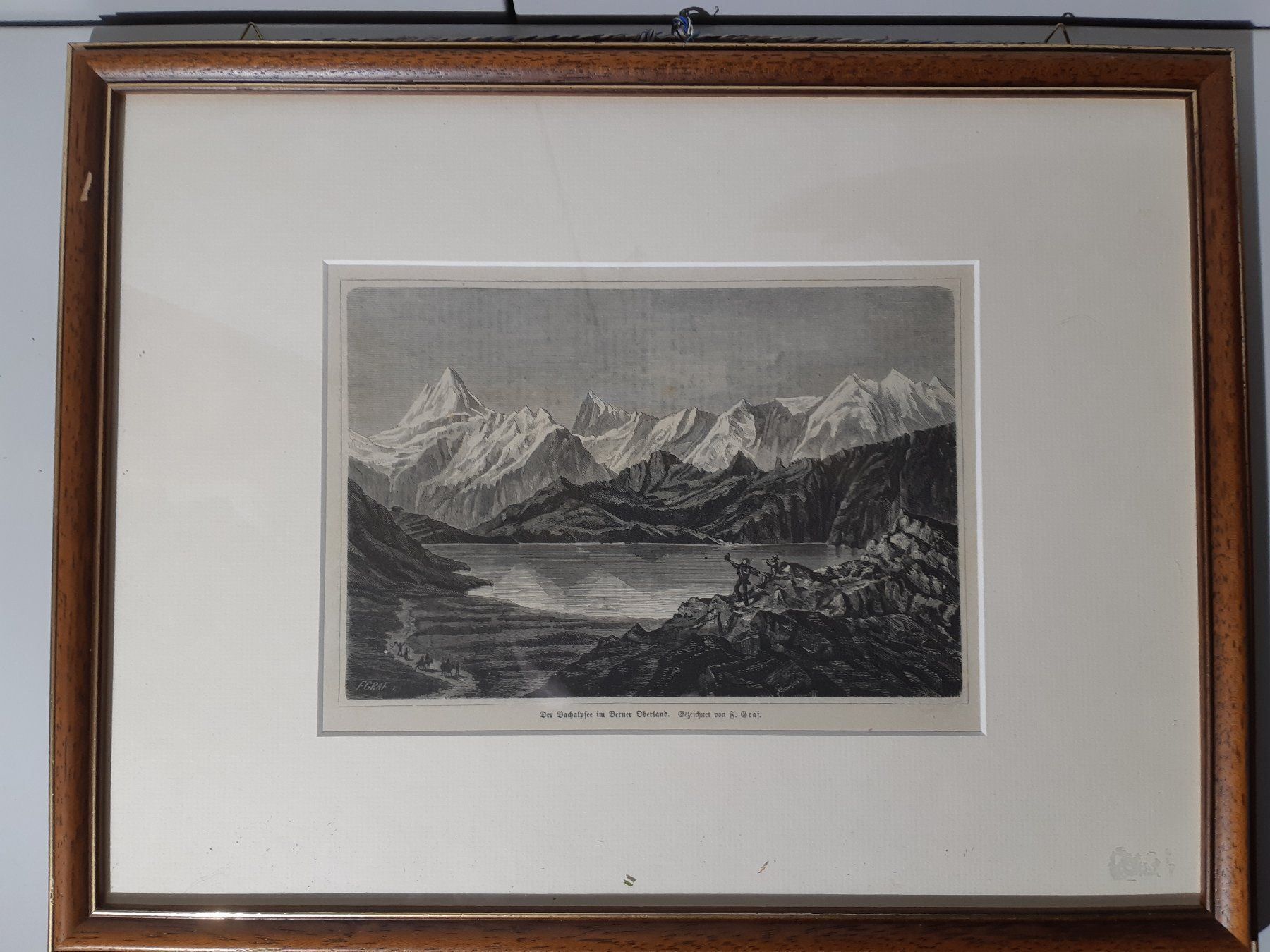 Grafica & Litografie: Litho Bachalpsee Grindelwald – Usato da Grindelwald venduto da carro5