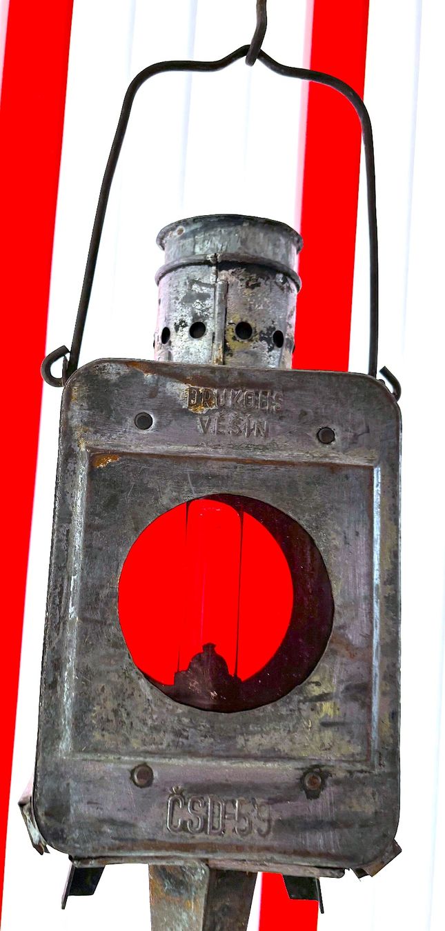 Schweizer Armee Lampade: Antike PETROL LAMPE DER CSD-59 DER CECHISCHEN STADTSBAHN – Usato da Ipsach venduto da locky55 2