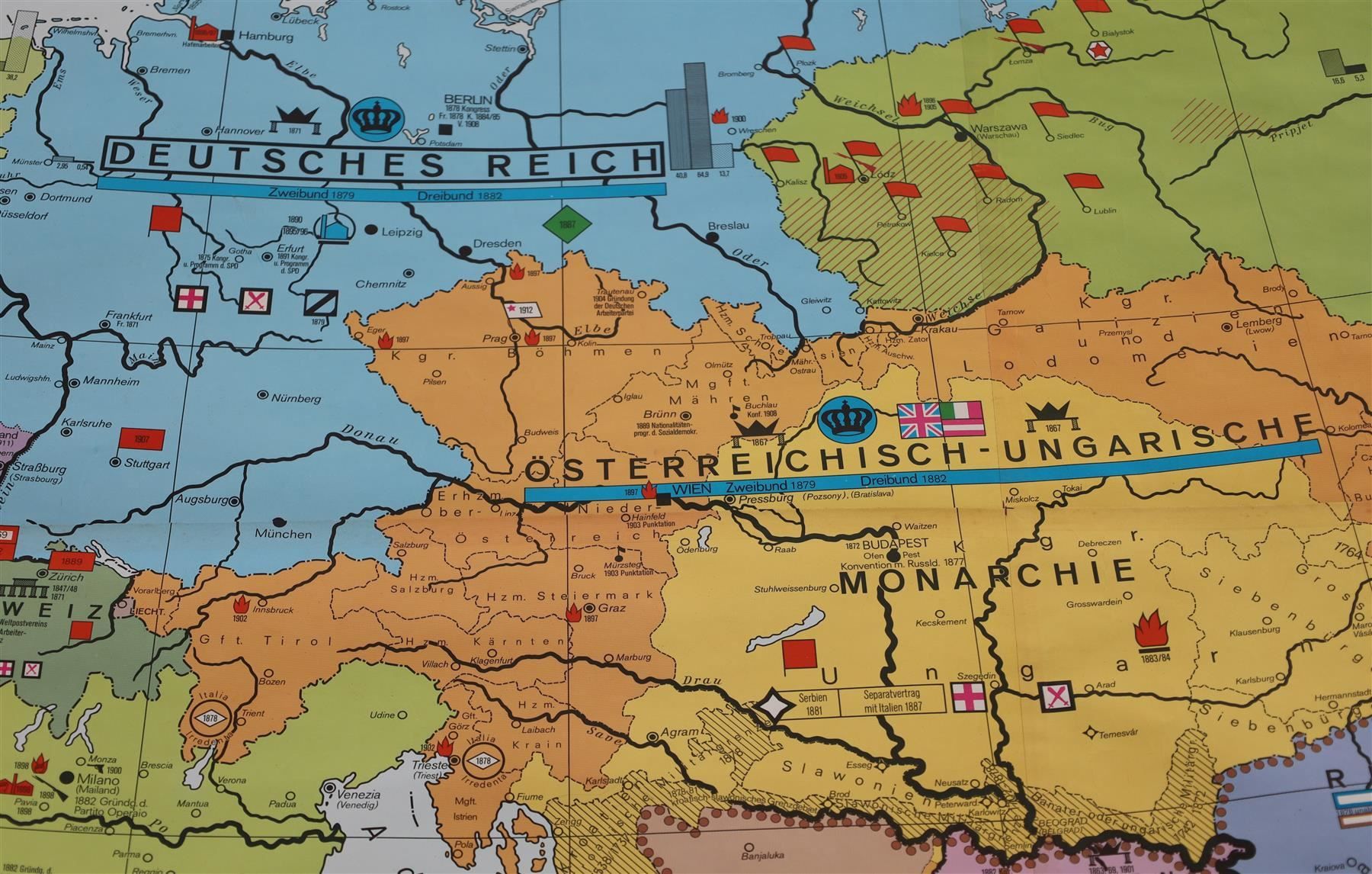 Landkarten & Atlanten: XL Schulwandkarte "Europa" – Gebraucht aus Birrwil von brandschatz_birrwil 2