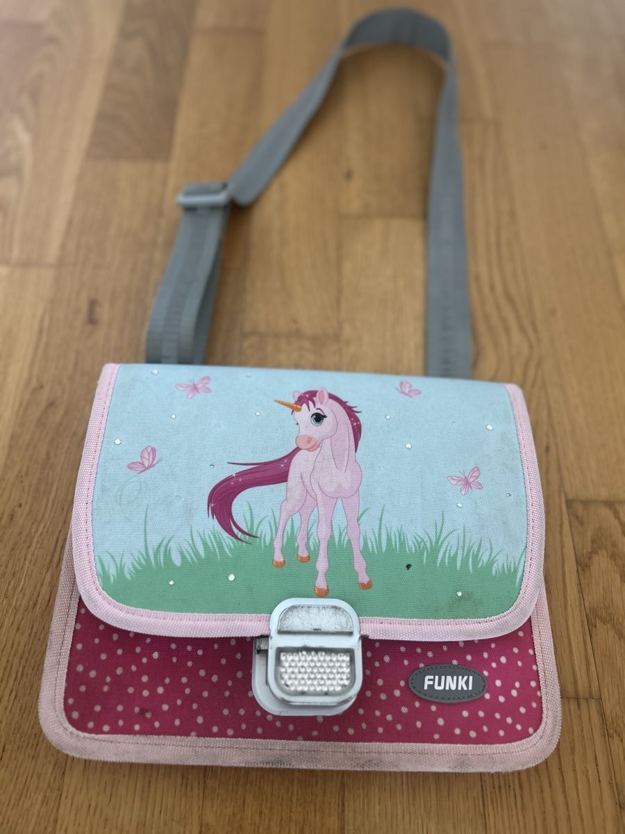 Funki Borse & Zaini: Funki Kindergartentasche Pink Unicorn – Usato da Emmen venduto da Chla1212