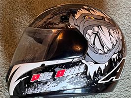 Töff Helm Airoh 58-59 L-XL Pittbull