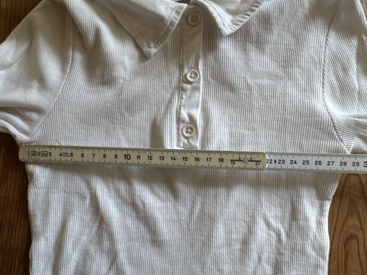 Weekday T-Shirts: Weekday Langarmshirt weiss Gr. XS – Gebraucht aus Mauren von ducducturi 5