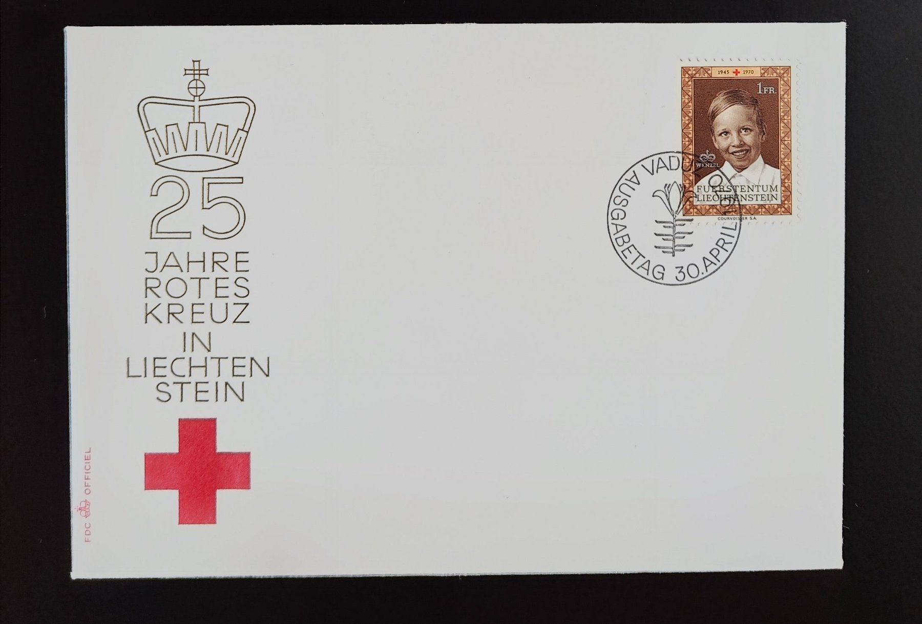 Buste & buste per spedizione: FDC Liechtenstein 1970 – Usato da Lenzburg venduto da Dani_Lenzburg