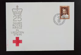 FDC Liechtenstein 1970
