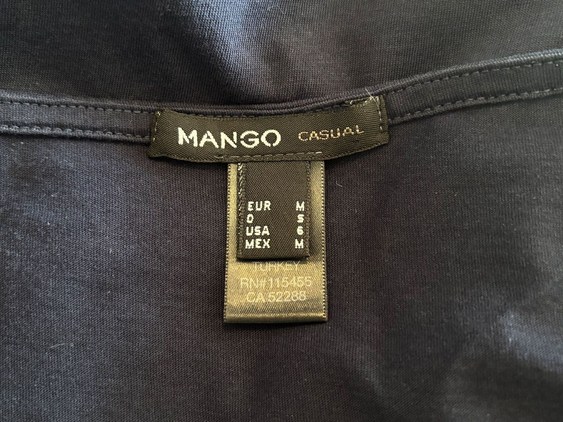Mango Camicette: MANGO blaues Shirt Gr. M – Usato da Zürich venduto da missmodernage 4