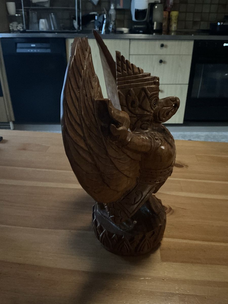 Statuette: Holzfigur – Usato da Basel venduto da S.Wehrli72 2