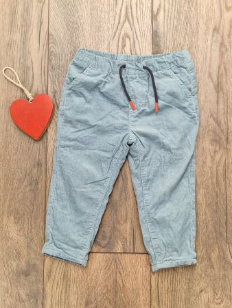100% Baumwoll Manor Baby Hose Cord blau Grösse 92 wie neu