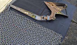 CQR-Chromstahl-Anker 16 kg mit 35m Kette