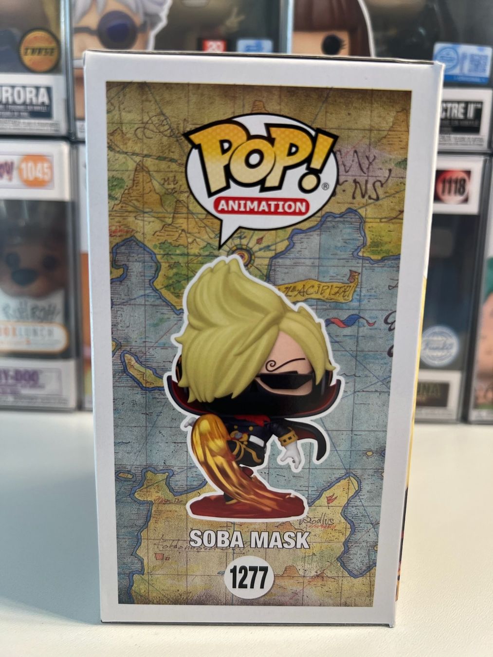 Funko Statuette: Funko POP! Animation One Piece Soba Mask Edition Limitée – Nuovo e nell'imballaggio originale da Le Mouret venduto da perfectbijou 1