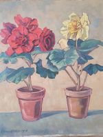 Stillleben Ölgemälde Ölbild Blumen