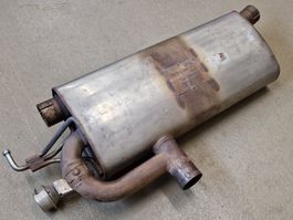 VW Golf IV R32 Auspuff Endschalldämpfer original top Zustand