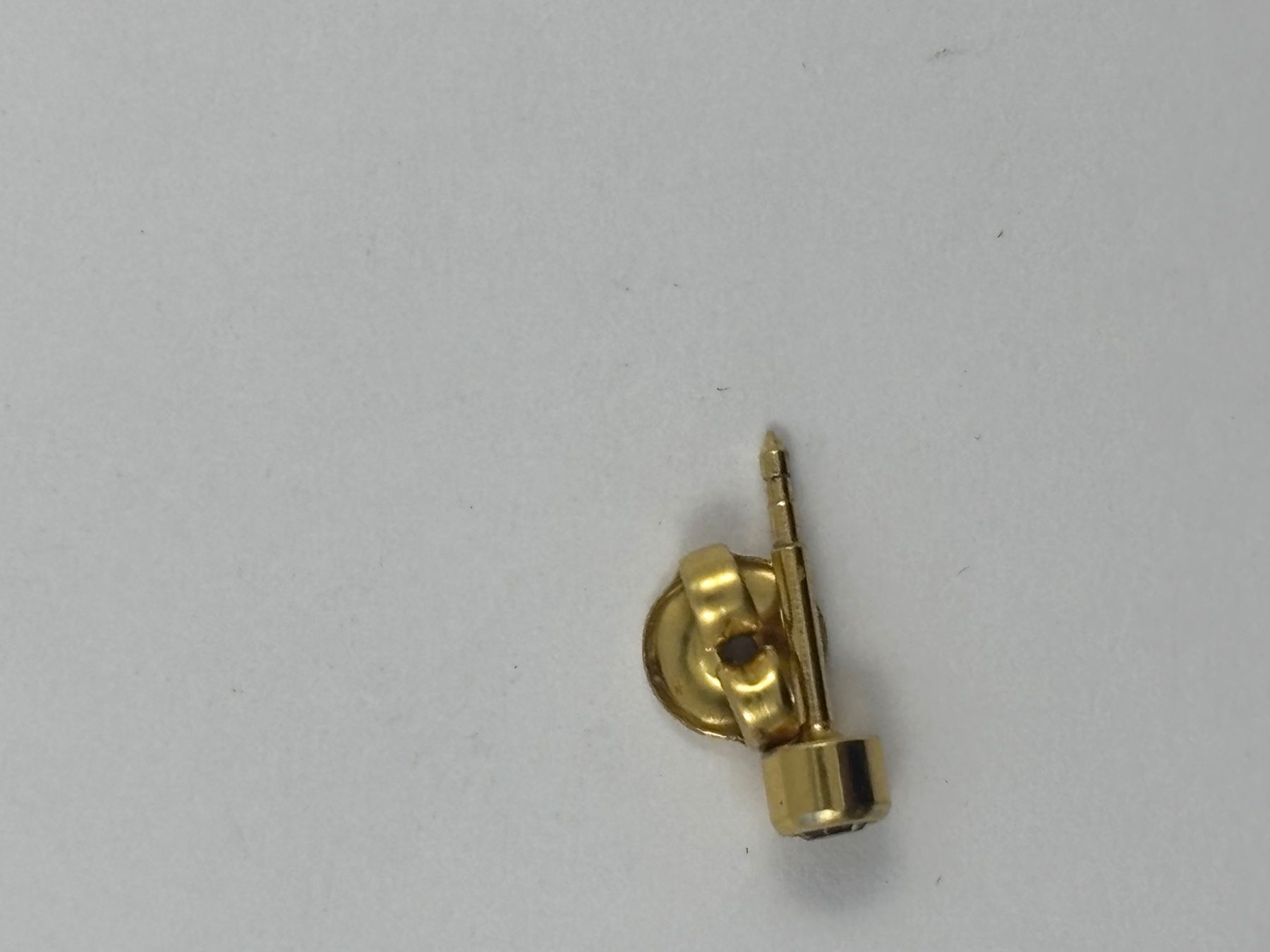 Orecchini pendenti & Orecchini a lobo: Einzelner 18 Karat Gold Ohrstecker / Piercing – Usato da Zürich venduto da Almog 7