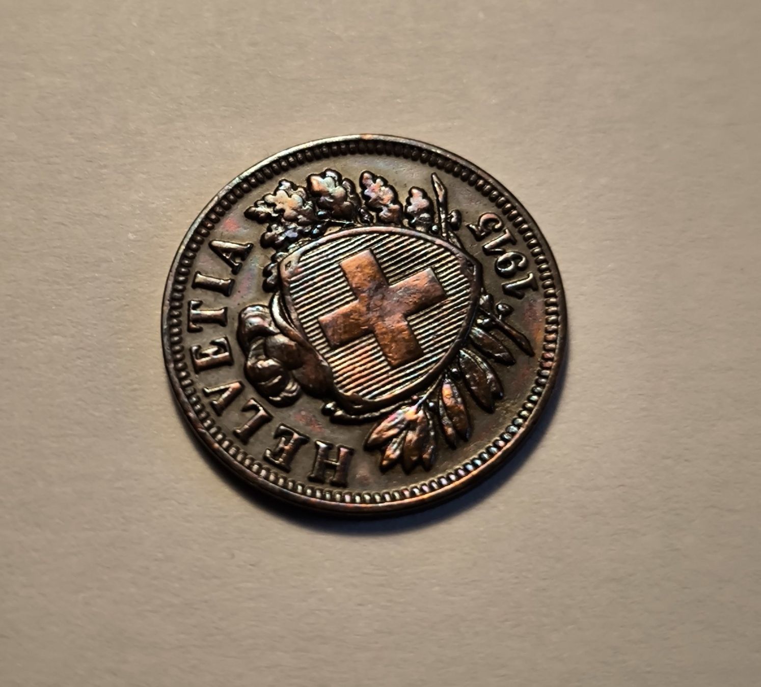 Tutti le monete: 2 Rappen 1915 – Usato da Nyon venduto da AlexKey71 1