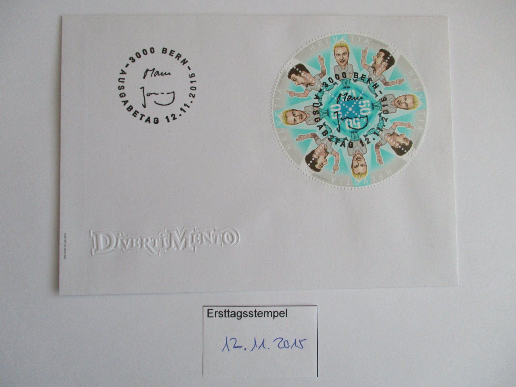 Tous les timbres: FDC Diverti Mento Rund – D'occasion à Langnau b. Reiden par Aktuell88