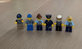 Lego Police Squad - 6 Minifiguren