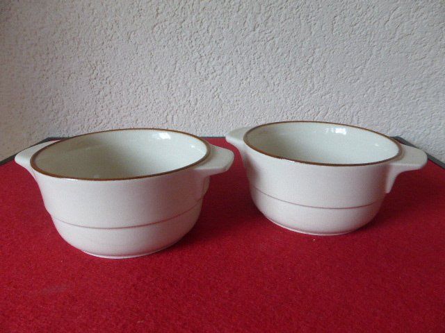 Rössler Ciotole: 2 Rössler / Müeslischalen/Suppentassen – Usato da Hitzkirch venduto da kleinerbaer01