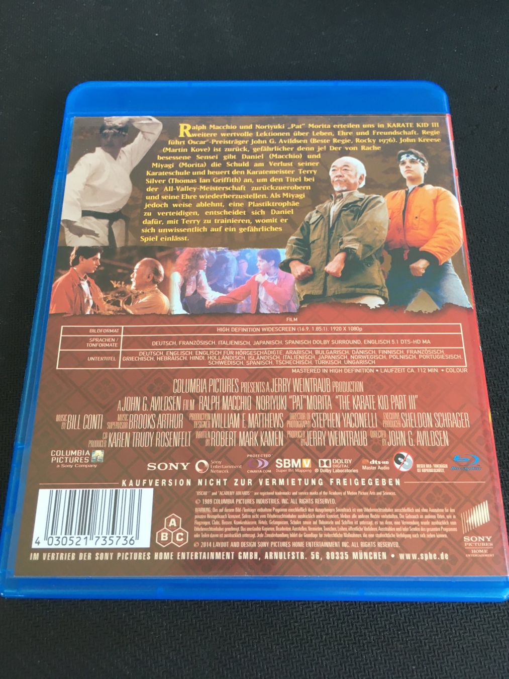 Tutti i DVDs: Karate Kid III [Blu-ray] – Usato da St.Gallen venduto da MedienJoe 1