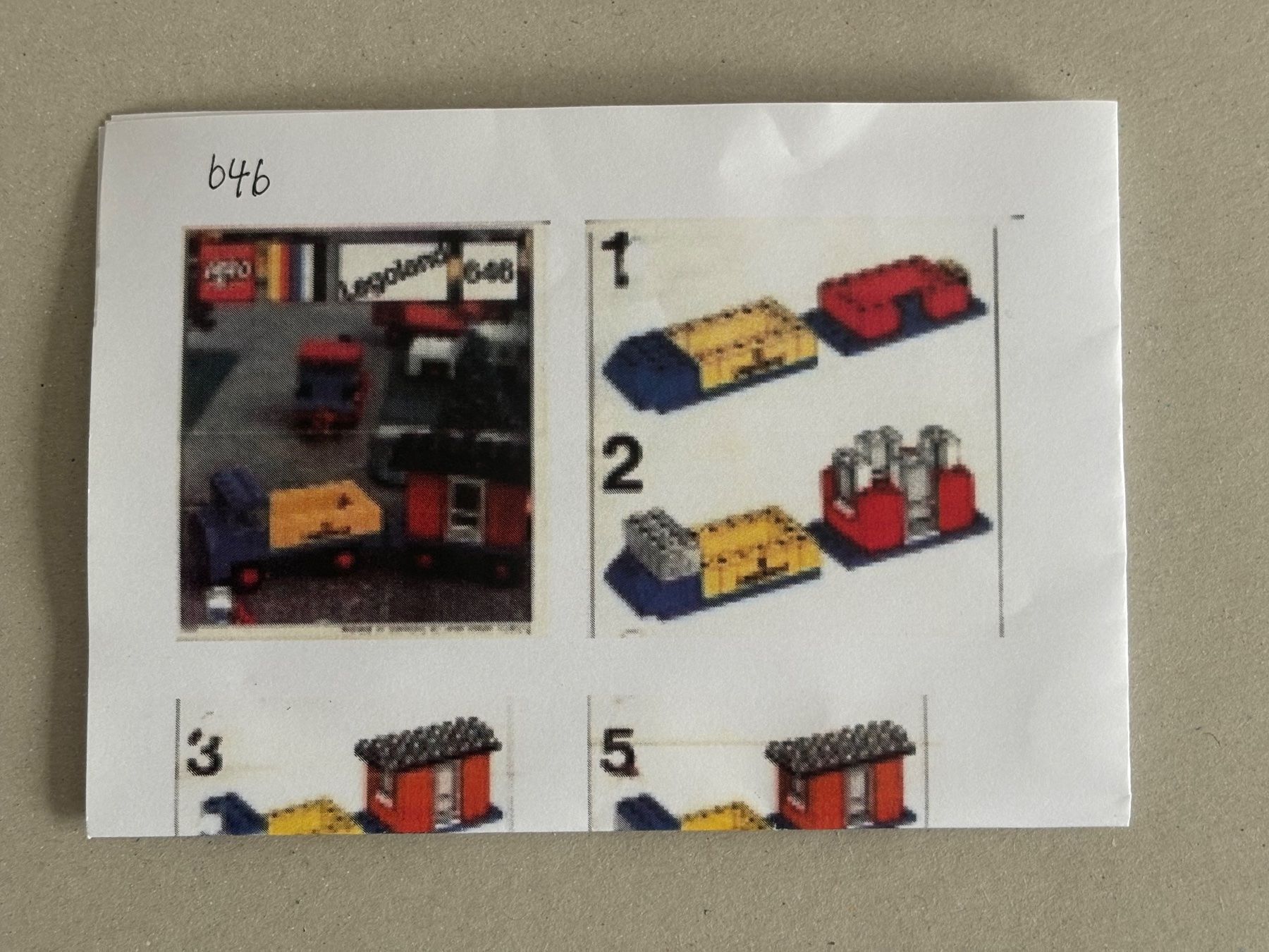 Lego Giocattoli: LEGO Mobile Site Office 646-2 – Usato da Wollerau venduto da per_q7wn 6