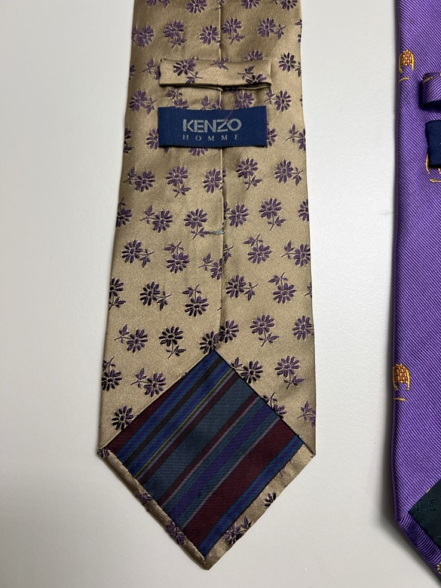 Kenzo Cravatte: Drei Elegante Herren Seidenkrawatte - – Usato da Rotkreuz venduto da Migu2012 1