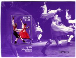 Block "Volkstänze". Spanien