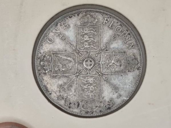 Tutti le monete: Great Britain 1 Florin 1923 in Silber – Usato da Bure venduto da chap981