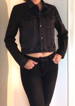 Kurzjacke aus Denim (Jeans), Gr.38
