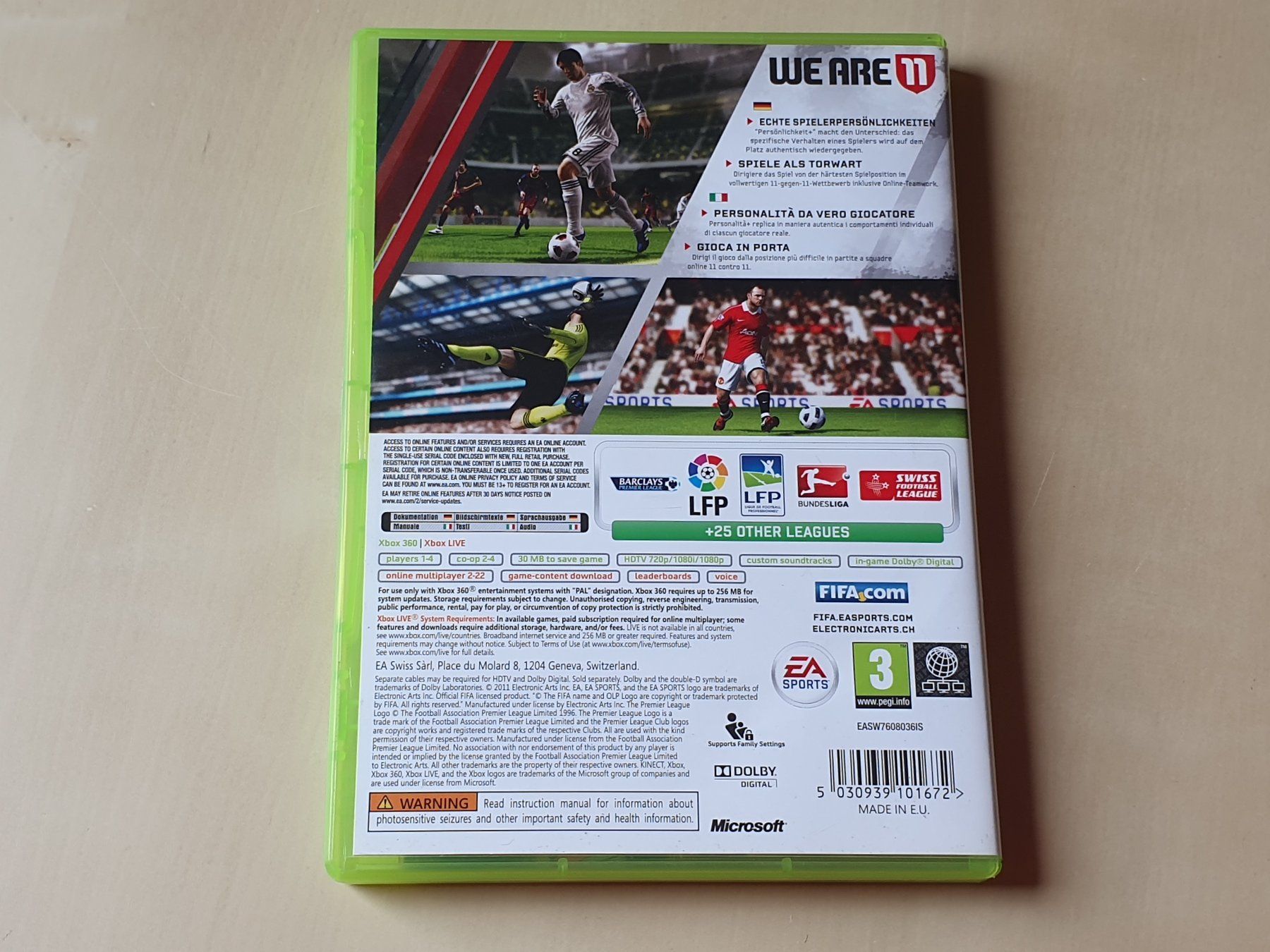 Microsoft Spiele: FIFA 11 – Gebraucht aus Stansstad von collectorsshop 1