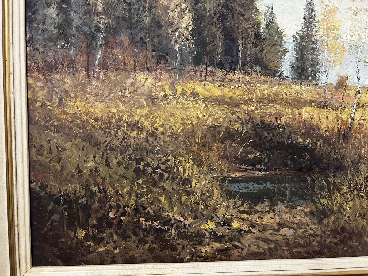 Dipinti: Max Keller Ölgemälde Landschaft. datum 73 – Usato da Hombrechtikon venduto da vespa1954 2