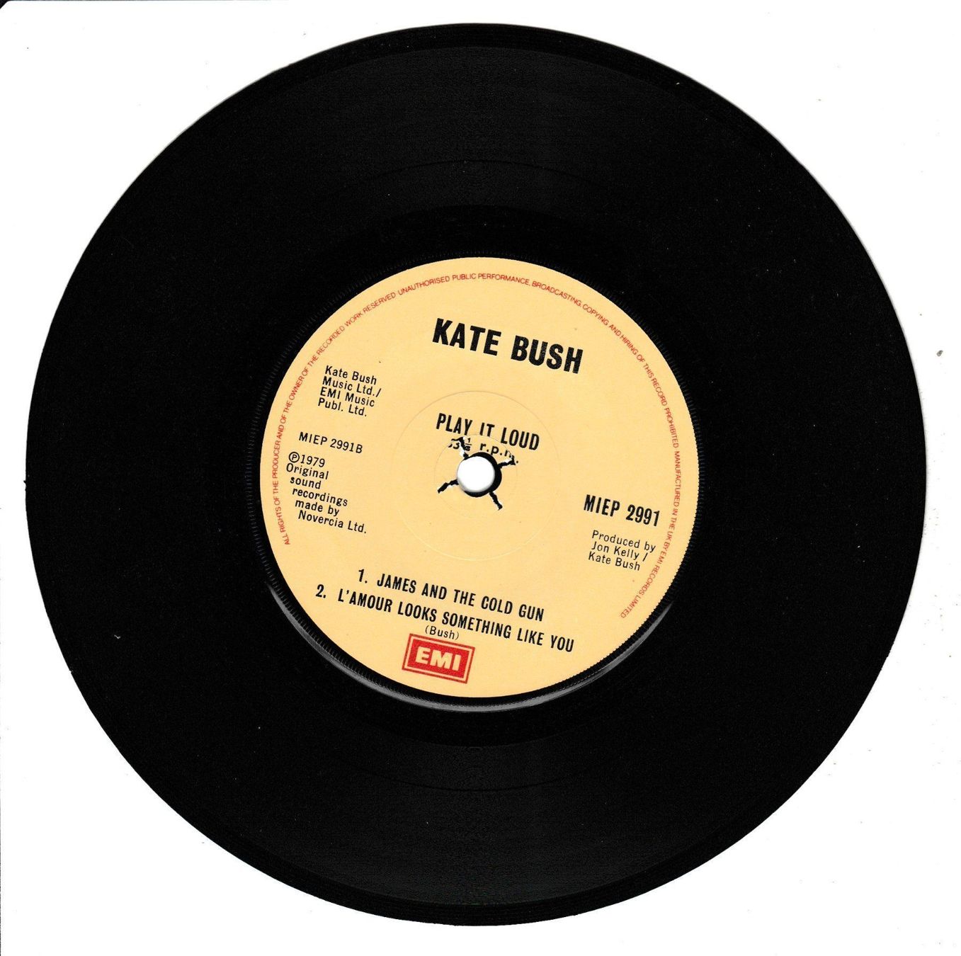 Schallplatten: Kate Bush - On Stage 7" EP Vinyl 1979 – Gebraucht aus Tübach von JamesStone 3
