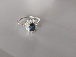 Petersite Ring Grösse verstellbar 