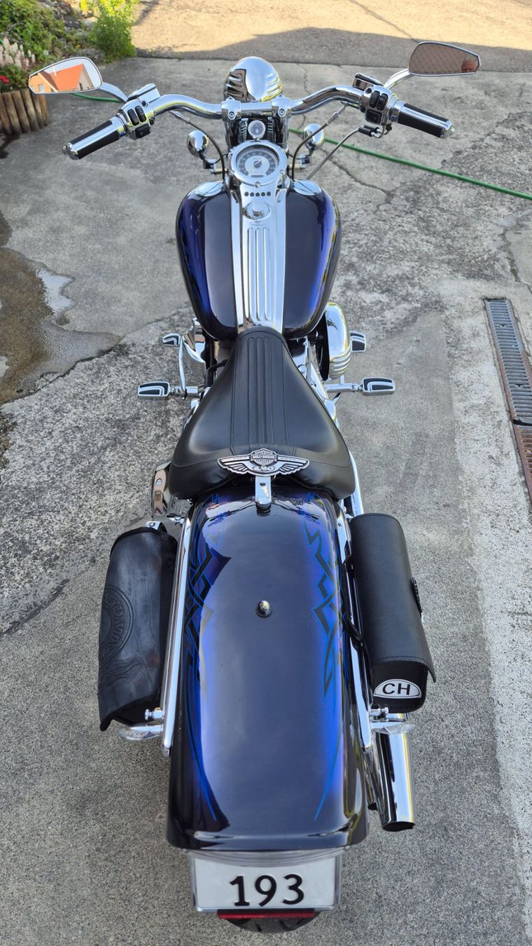 Harley-Davidson Chopper: Harley-Davidson Softail Springer CVO FXSTSSE 1802 – Usato da Basadingen venduto da Dant 7