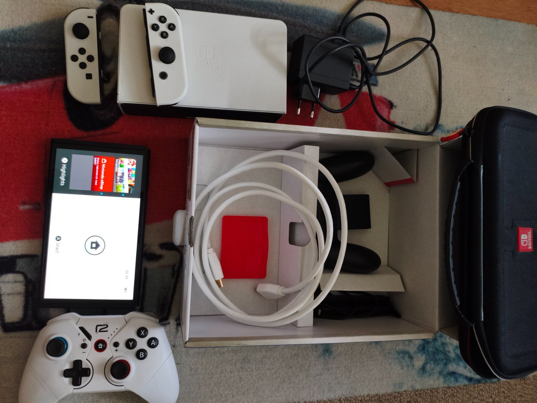 Nintendo Console: Nintendo Switch OLED mit Zubehör – Usato da Vogelsang AG venduto da miinlade