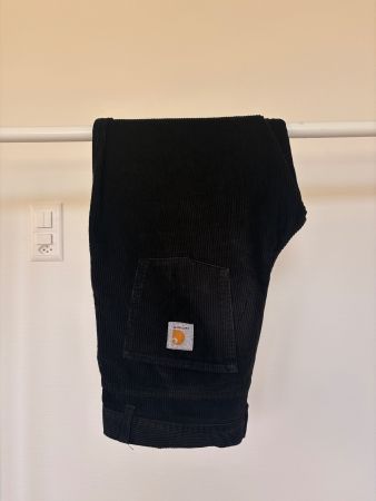 Carhartt Cord Hose schwarz Grösse 33