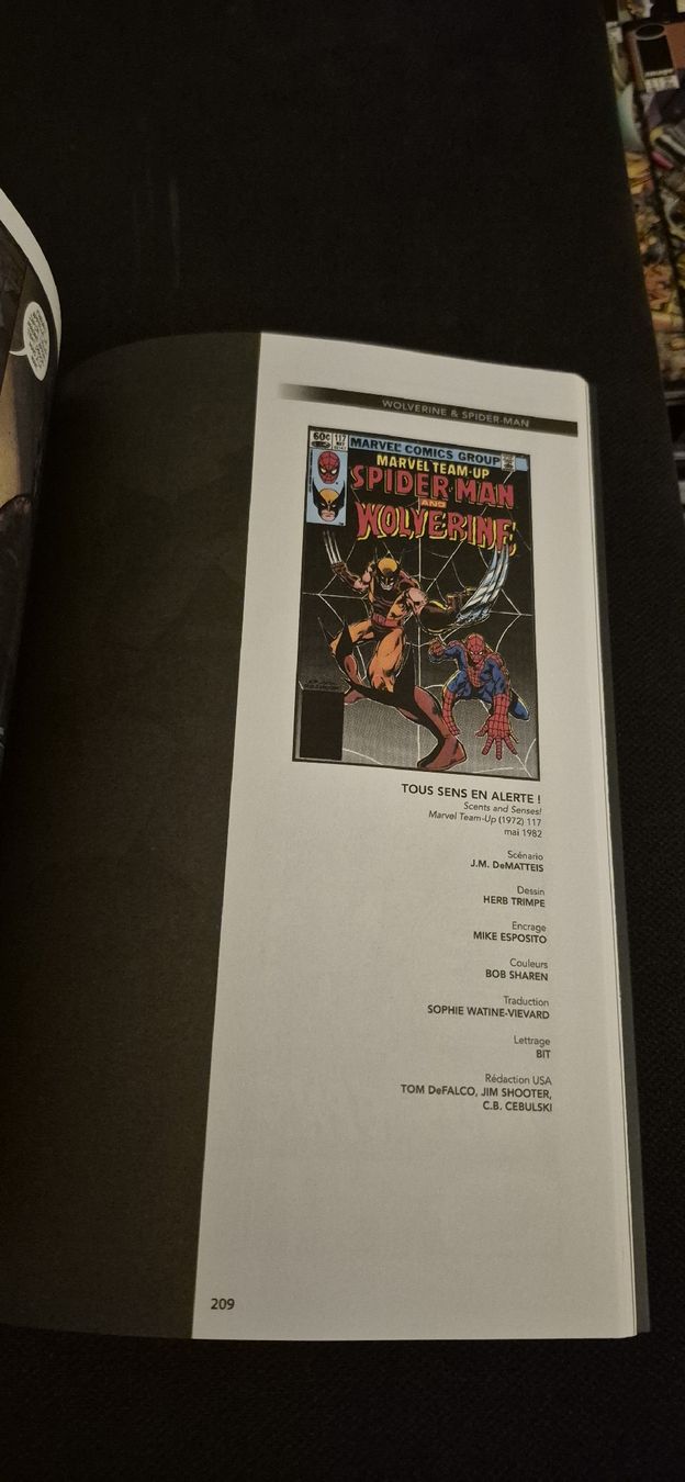 Fumetti: WOLVERINE & SPIDERMAN MARVEL COMICS VINTAGE 1982 & 2010 FR – Usato da Grand-Lancy venduto da luc111 3